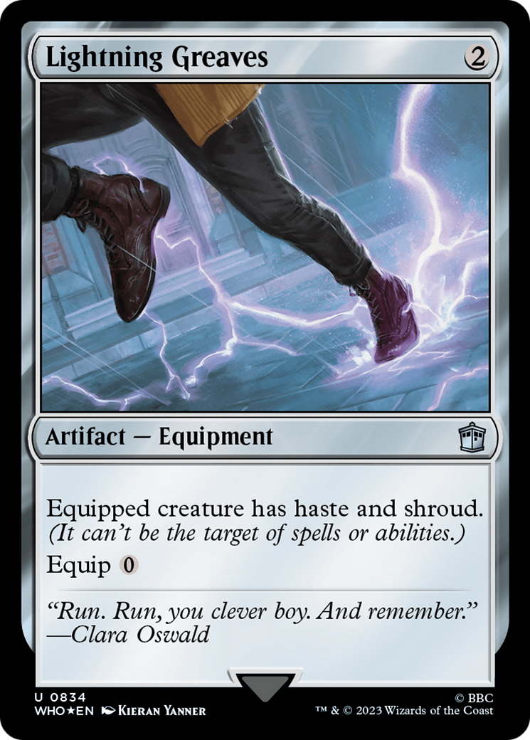 Lightning Greaves (Surge Foil) [Doctor Who] | L.A. Mood Comics and Games