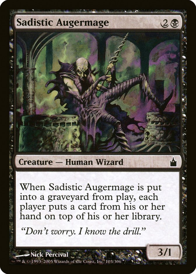 Sadistic Augermage [Ravnica: City of Guilds] | L.A. Mood Comics and Games