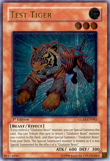 Test Tiger [GLAS-EN082] Ultimate Rare | L.A. Mood Comics and Games