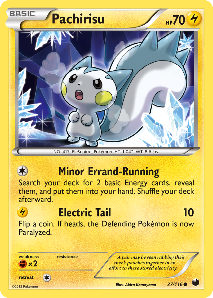 Pachirisu (37/116) [Black & White: Plasma Freeze] | L.A. Mood Comics and Games