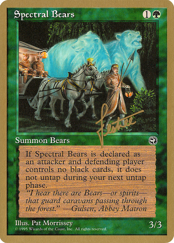 Spectral Bears (Bertrand Lestree) [Pro Tour Collector Set] | L.A. Mood Comics and Games