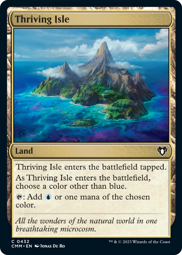 Thriving Isle [Commander Masters] | L.A. Mood Comics and Games