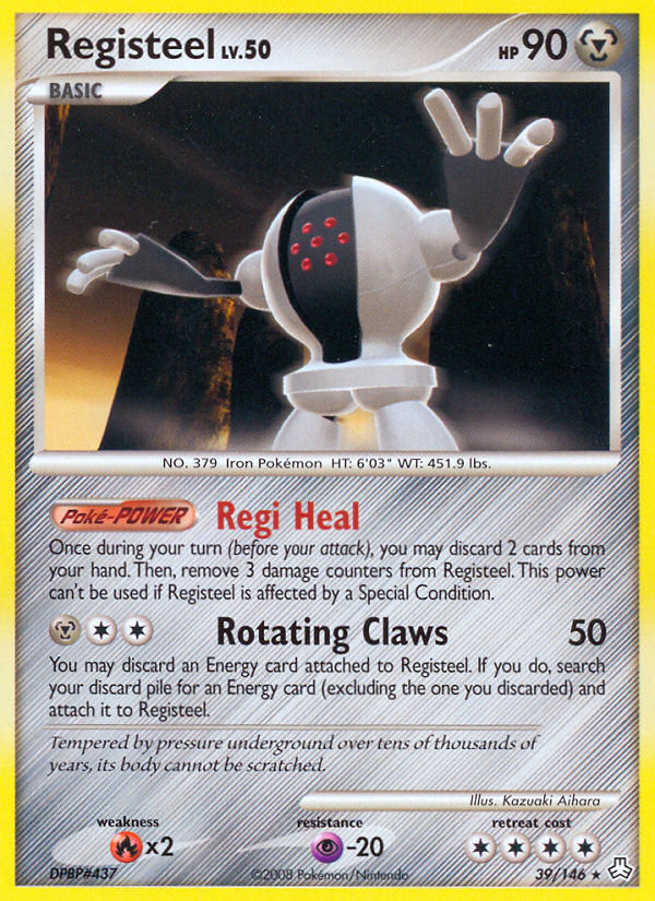 Registeel (39/146) [Diamond & Pearl: Legends Awakened] | L.A. Mood Comics and Games