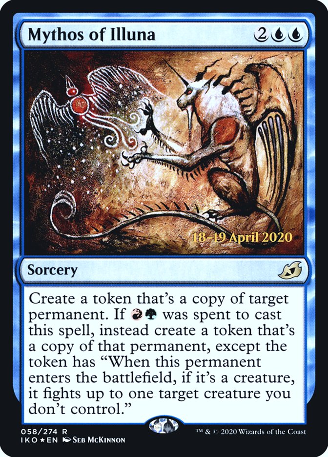 Mythos of Illuna [Ikoria: Lair of Behemoths Prerelease Promos] | L.A. Mood Comics and Games