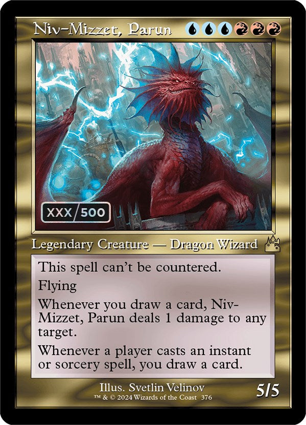 Niv-Mizzet, Parun (Retro) (Serialized) [Ravnica Remastered] | L.A. Mood Comics and Games