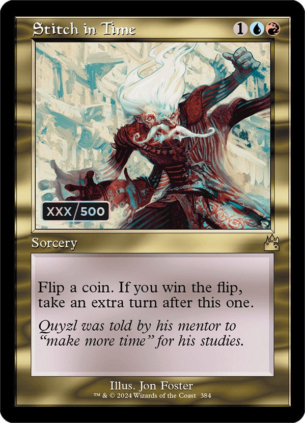 Stitch in Time (Retro) (Serialized) [Ravnica Remastered] | L.A. Mood Comics and Games