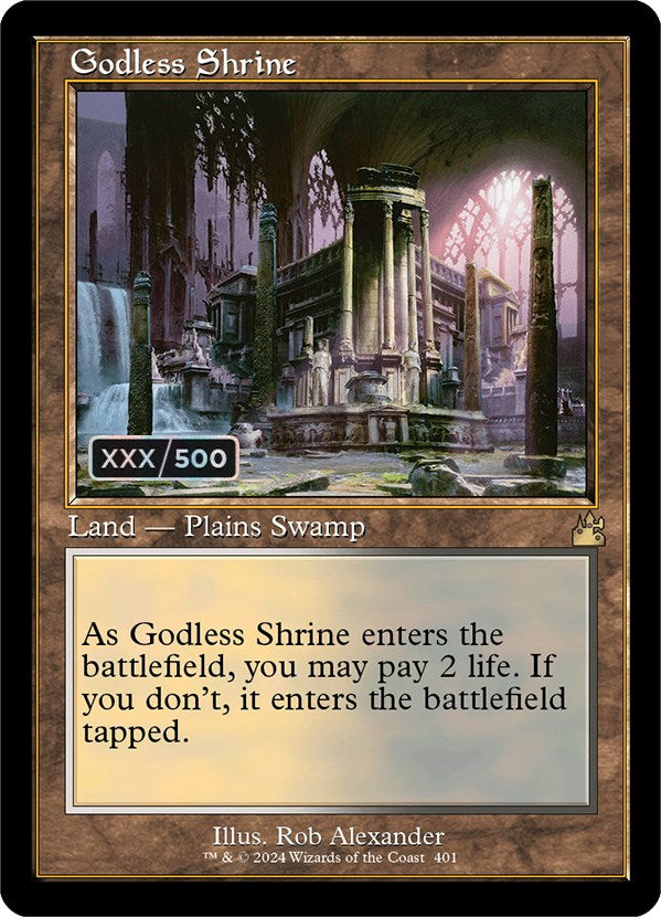 Godless Shrine (Retro) (Serialized) [Ravnica Remastered] | L.A. Mood Comics and Games