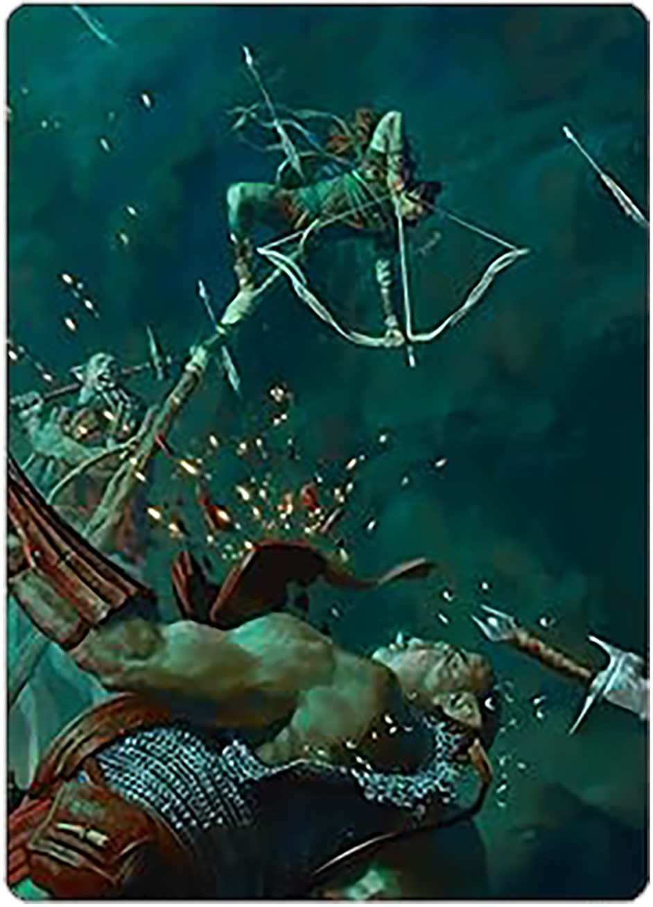 Legolas's Quick Reflexes Art Card [The Lord of the Rings: Tales of Middle-earth Art Series] | L.A. Mood Comics and Games