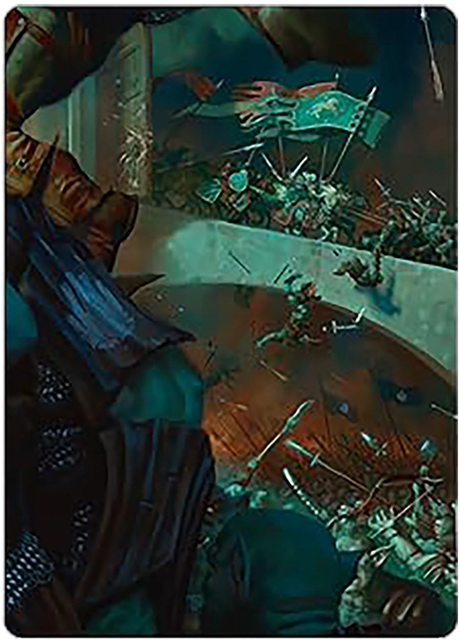 Rohirrim Chargers Art Card [The Lord of the Rings: Tales of Middle-earth Art Series] | L.A. Mood Comics and Games