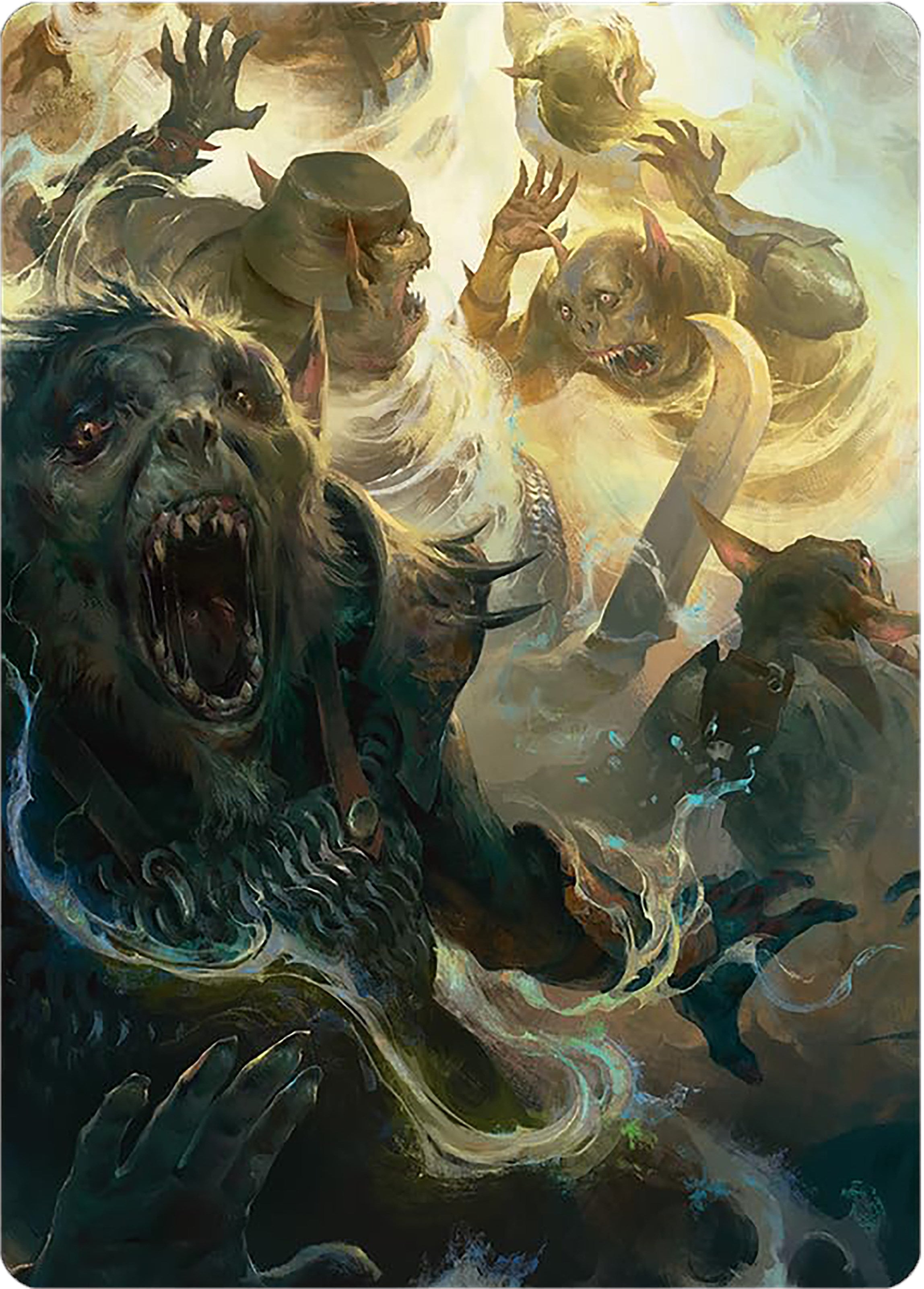 Galadriel's Dismissal Art Card [The Lord of the Rings: Tales of Middle-earth Art Series] | L.A. Mood Comics and Games