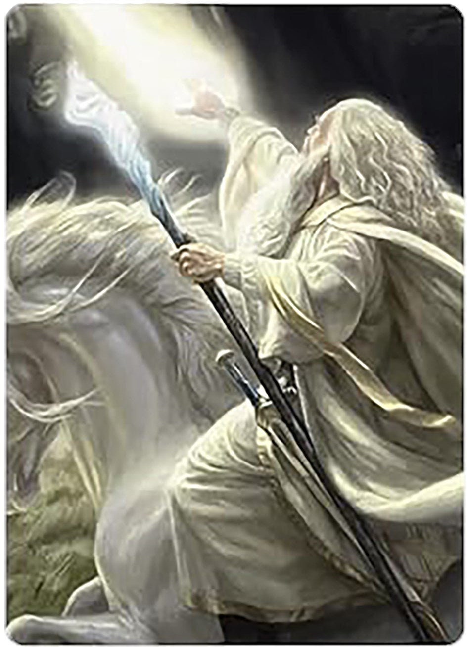 Gandalf of the Secret Fire Art Card [The Lord of the Rings: Tales of Middle-earth Art Series] | L.A. Mood Comics and Games