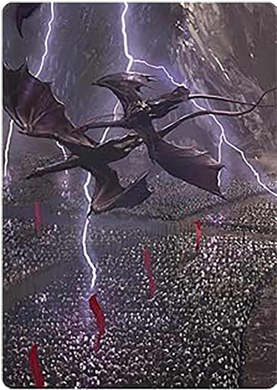 Mordor on the March Art Card [The Lord of the Rings: Tales of Middle-earth Art Series] | L.A. Mood Comics and Games