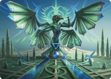Tanazir Quandrix Art Card [Strixhaven: School of Mages Art Series] | L.A. Mood Comics and Games