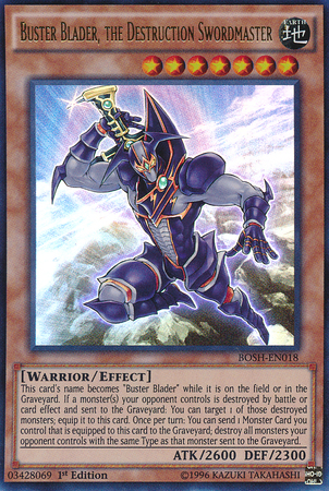 Buster Blader, the Destruction Swordmaster [BOSH-EN018] Ultra Rare | L.A. Mood Comics and Games