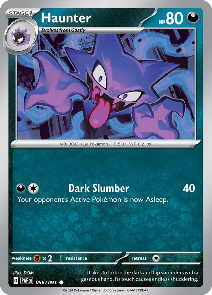 Haunter (056/091) [Scarlet & Violet: Paldean Fates] | L.A. Mood Comics and Games