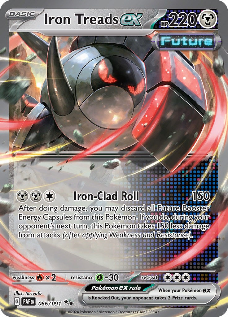 Iron Treads ex (066/091) [Scarlet & Violet: Paldean Fates] | L.A. Mood Comics and Games