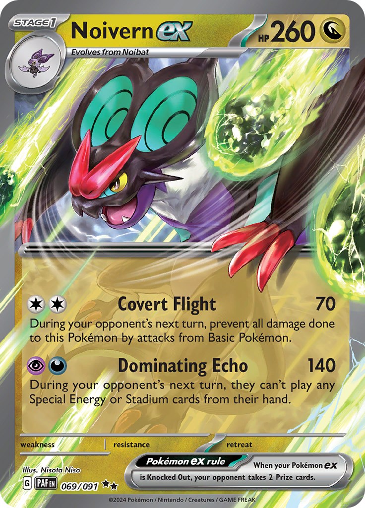 Noivern ex (069/091) [Scarlet & Violet: Paldean Fates] | L.A. Mood Comics and Games