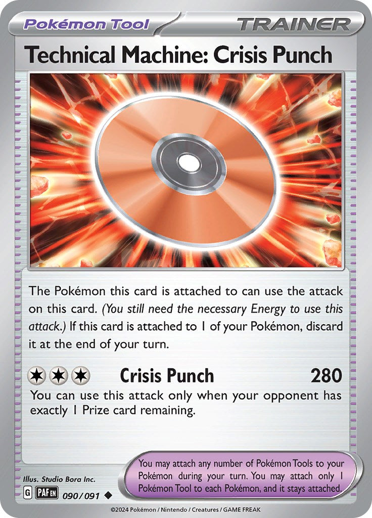 Technical Machine: Crisis Punch (090/091) [Scarlet & Violet: Paldean Fates] | L.A. Mood Comics and Games