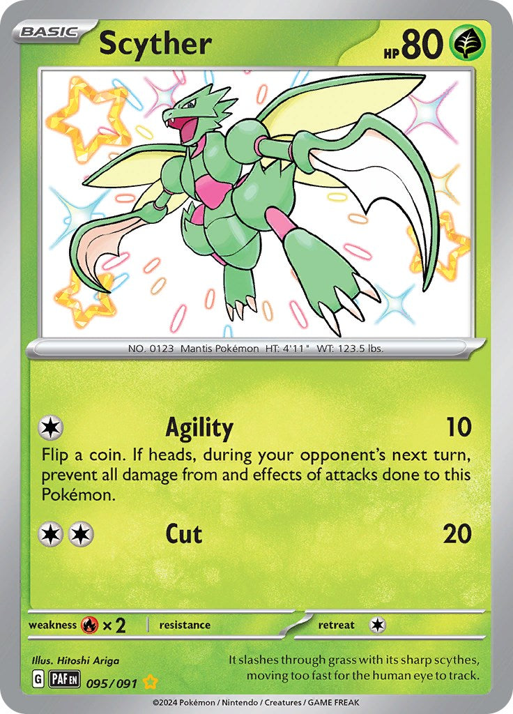 Scyther (095/091) [Scarlet & Violet: Paldean Fates] | L.A. Mood Comics and Games