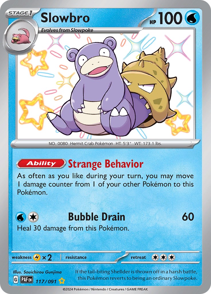 Slowbro (117/091) [Scarlet & Violet: Paldean Fates] | L.A. Mood Comics and Games