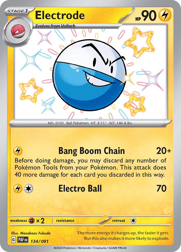 Electrode (134/091) [Scarlet & Violet: Paldean Fates] | L.A. Mood Comics and Games