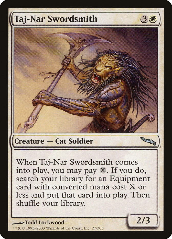 Taj-Nar Swordsmith [Mirrodin] | L.A. Mood Comics and Games