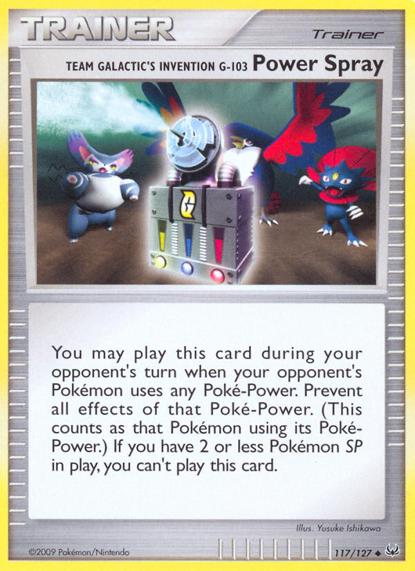 Team Galactic's Invention G-103 Power Spray (117/127) [Platinum: Base Set] | L.A. Mood Comics and Games