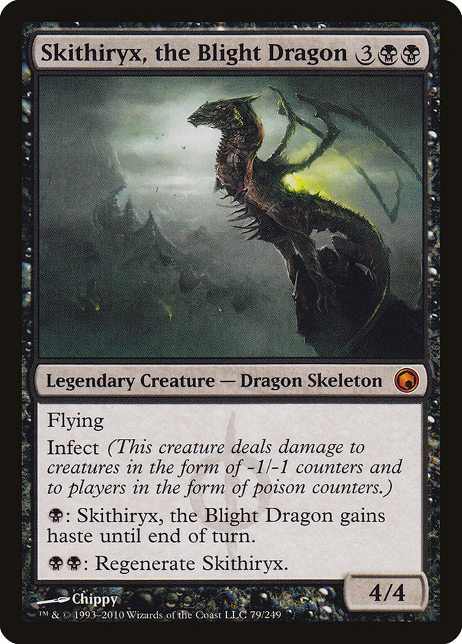 Skithiryx, the Blight Dragon [Scars of Mirrodin] | L.A. Mood Comics and Games