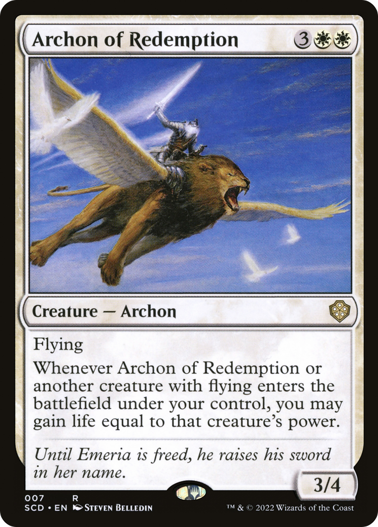 Archon of Redemption [Starter Commander Decks] | L.A. Mood Comics and Games