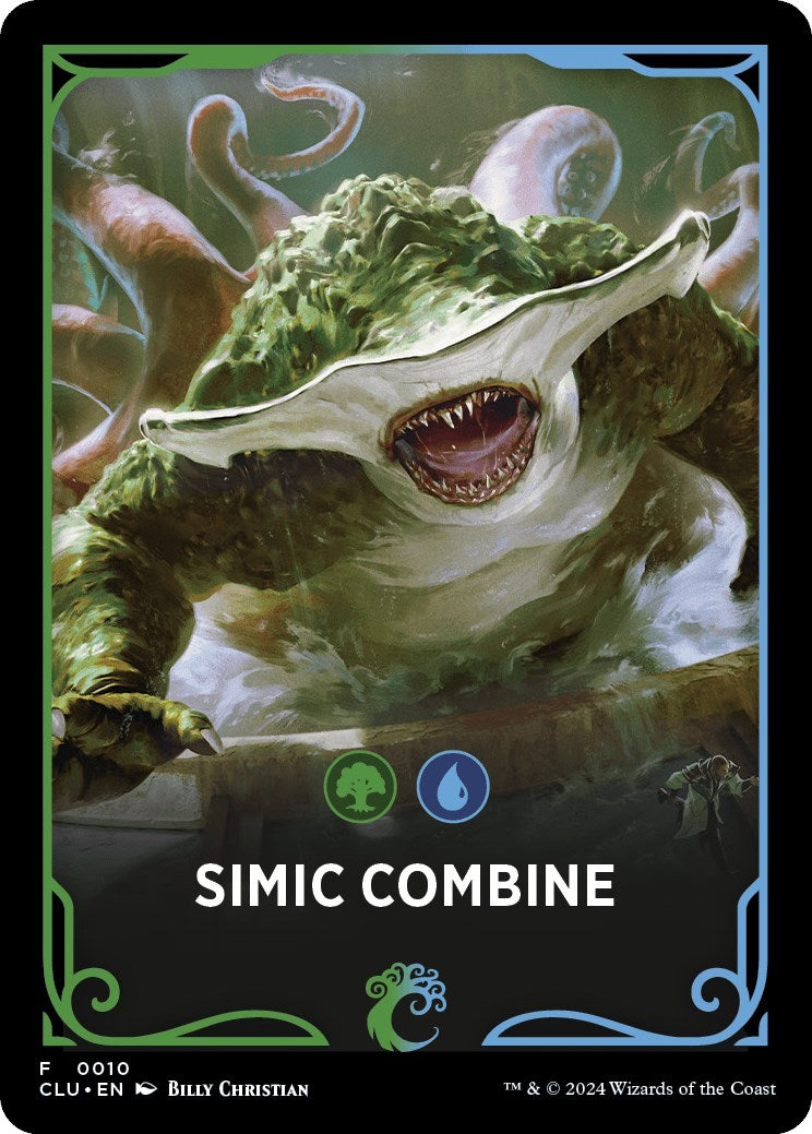 Simic Combine Theme Card [Ravnica: Clue Edition Tokens] | L.A. Mood Comics and Games