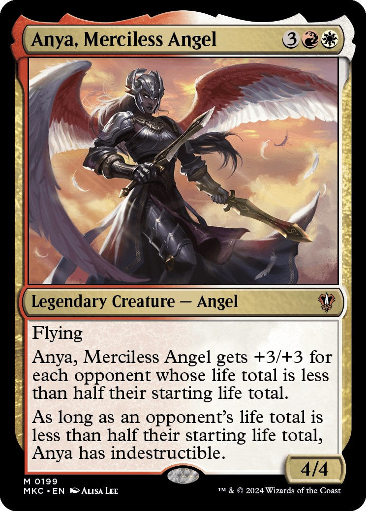 Anya, Merciless Angel [Murders at Karlov Manor Commander] | L.A. Mood Comics and Games