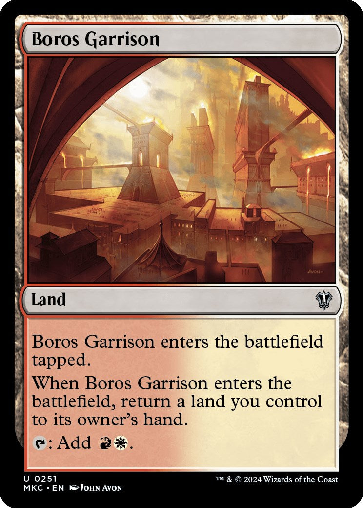 Boros Garrison [Murders at Karlov Manor Commander] | L.A. Mood Comics and Games