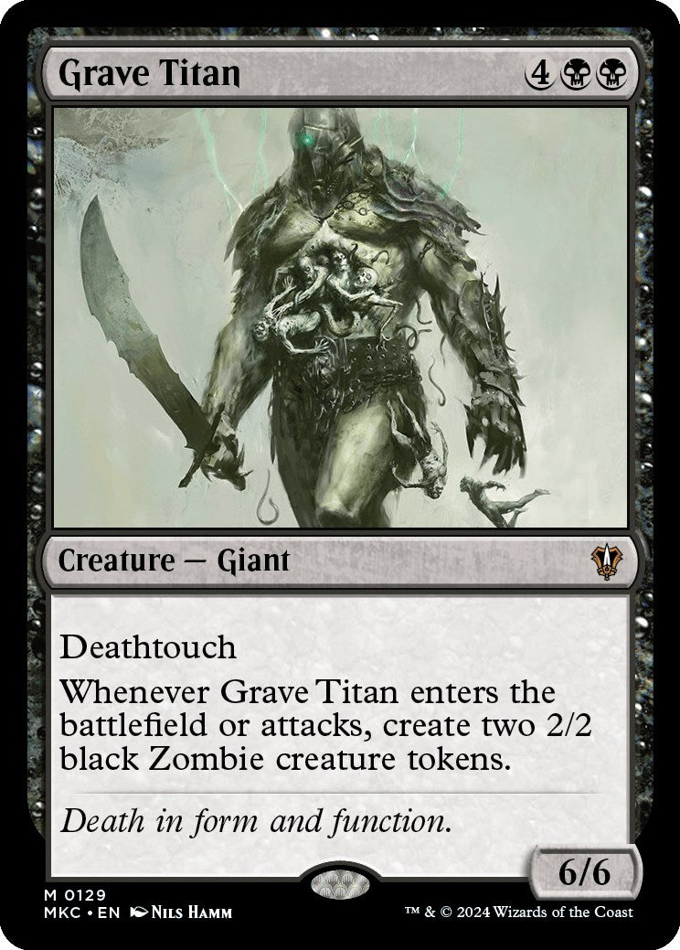 Grave Titan [Murders at Karlov Manor Commander] | L.A. Mood Comics and Games