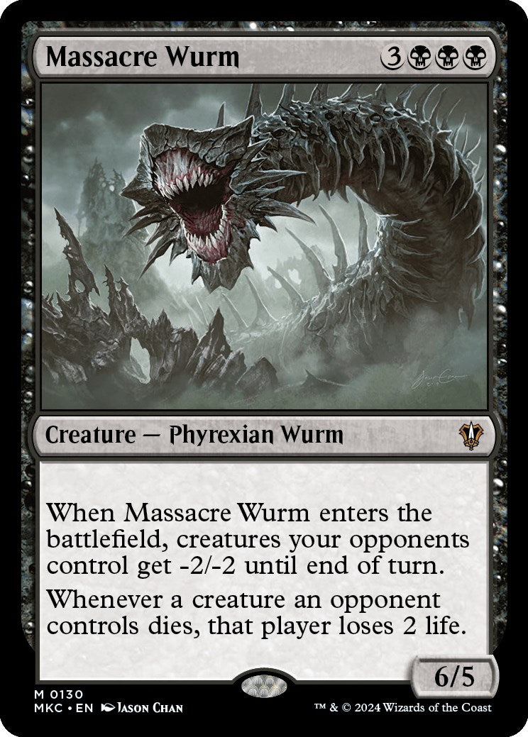 Massacre Wurm [Murders at Karlov Manor Commander] | L.A. Mood Comics and Games