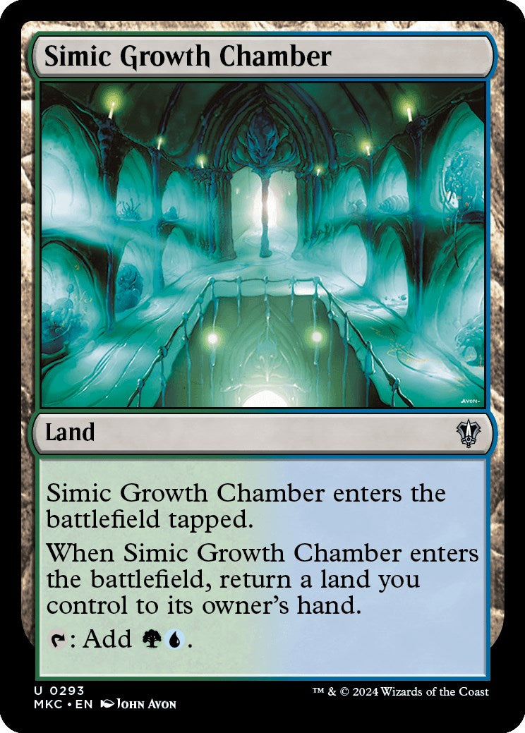 Simic Growth Chamber [Murders at Karlov Manor Commander] | L.A. Mood Comics and Games