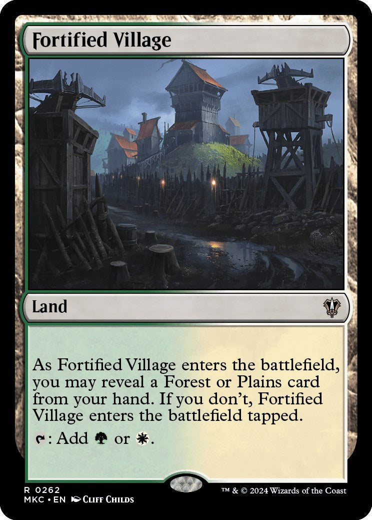 Fortified Village [Murders at Karlov Manor Commander] | L.A. Mood Comics and Games