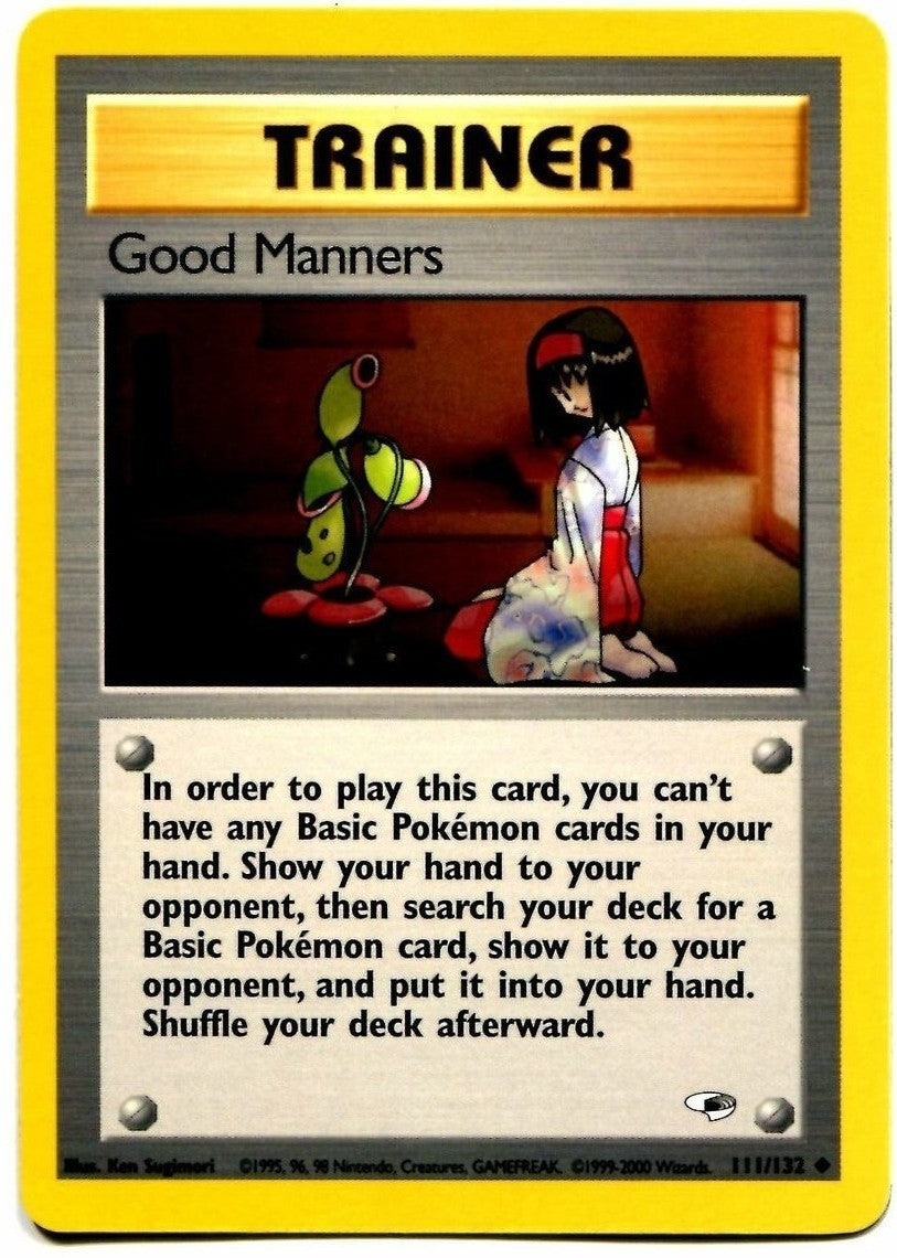 Good Manners (111/132) [Gym Heroes Unlimited] | L.A. Mood Comics and Games