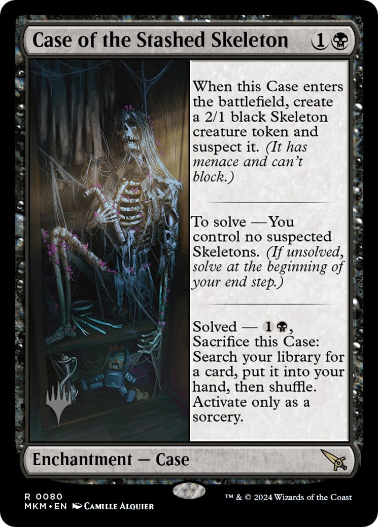 Case of the Stashed Skeleton (Promo Pack) [Murders at Karlov Manor Promos] | L.A. Mood Comics and Games
