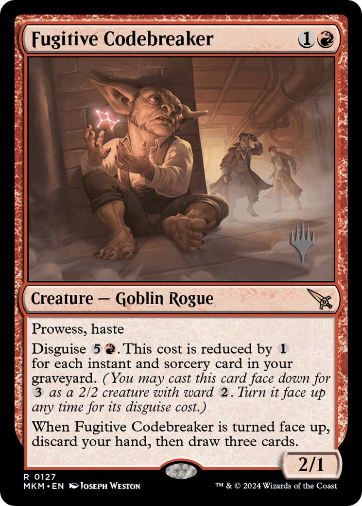 Fugitive Codebreaker (Promo Pack) [Murders at Karlov Manor Promos] | L.A. Mood Comics and Games