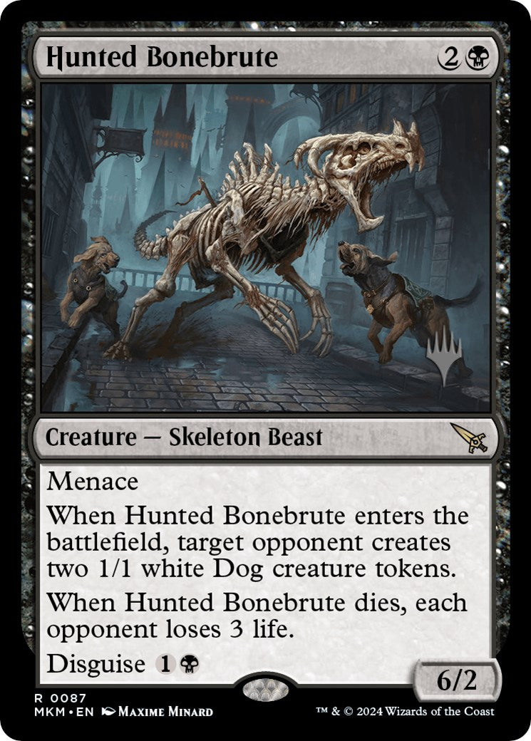 Hunted Bonebrute (Promo Pack) [Murders at Karlov Manor Promos] | L.A. Mood Comics and Games