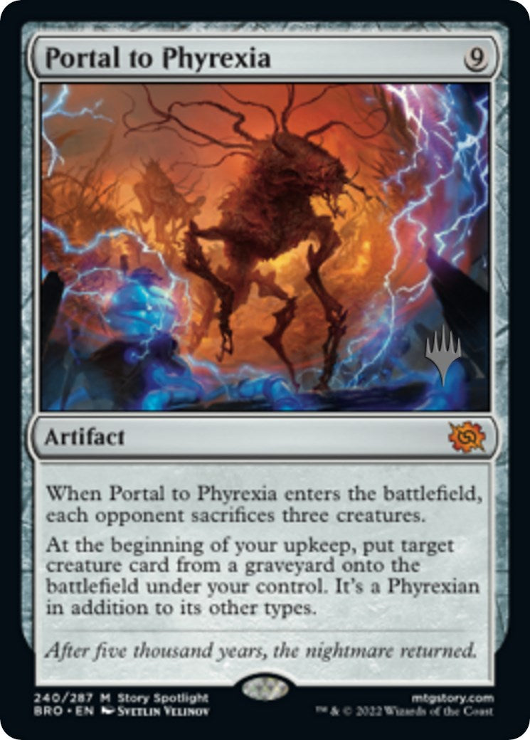 Portal to Phyrexia (Promo Pack) [The Brothers' War Promos] | L.A. Mood Comics and Games