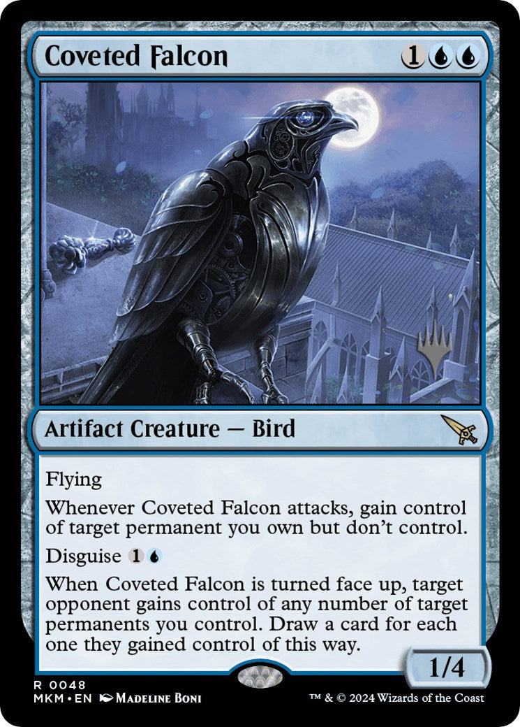 Coveted Falcon (Promo Pack) [Murders at Karlov Manor Promos] | L.A. Mood Comics and Games