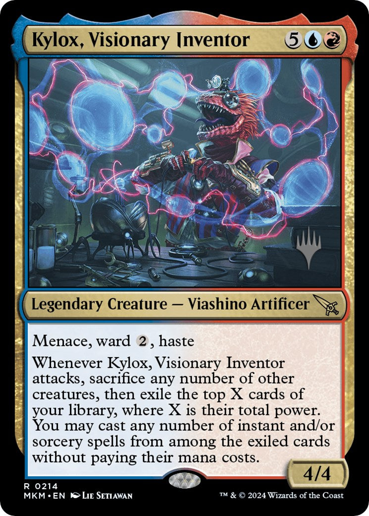 Kylox, Visionary Inventor (Promo Pack) [Murders at Karlov Manor Promos] | L.A. Mood Comics and Games
