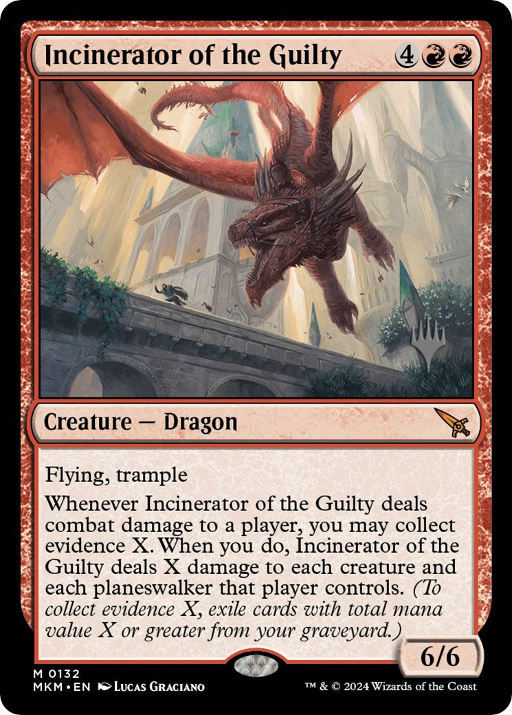 Incinerator of the Guilty (Promo Pack) [Murders at Karlov Manor Promos] | L.A. Mood Comics and Games