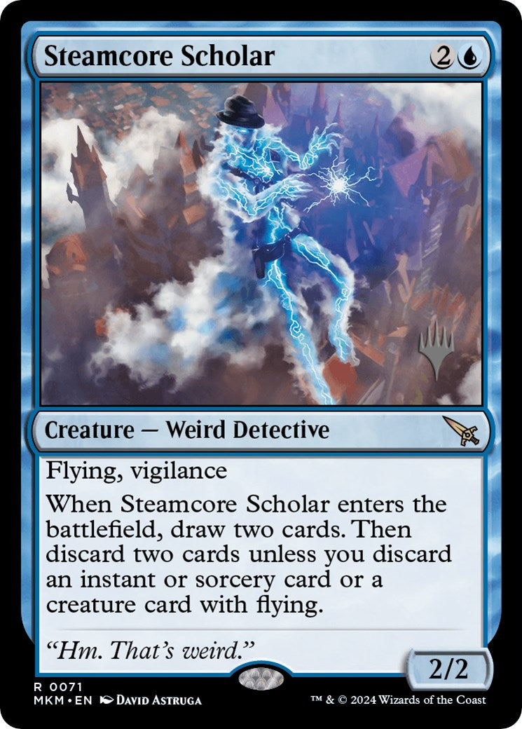 Steamcore Scholar (Promo Pack) [Murders at Karlov Manor Promos] | L.A. Mood Comics and Games