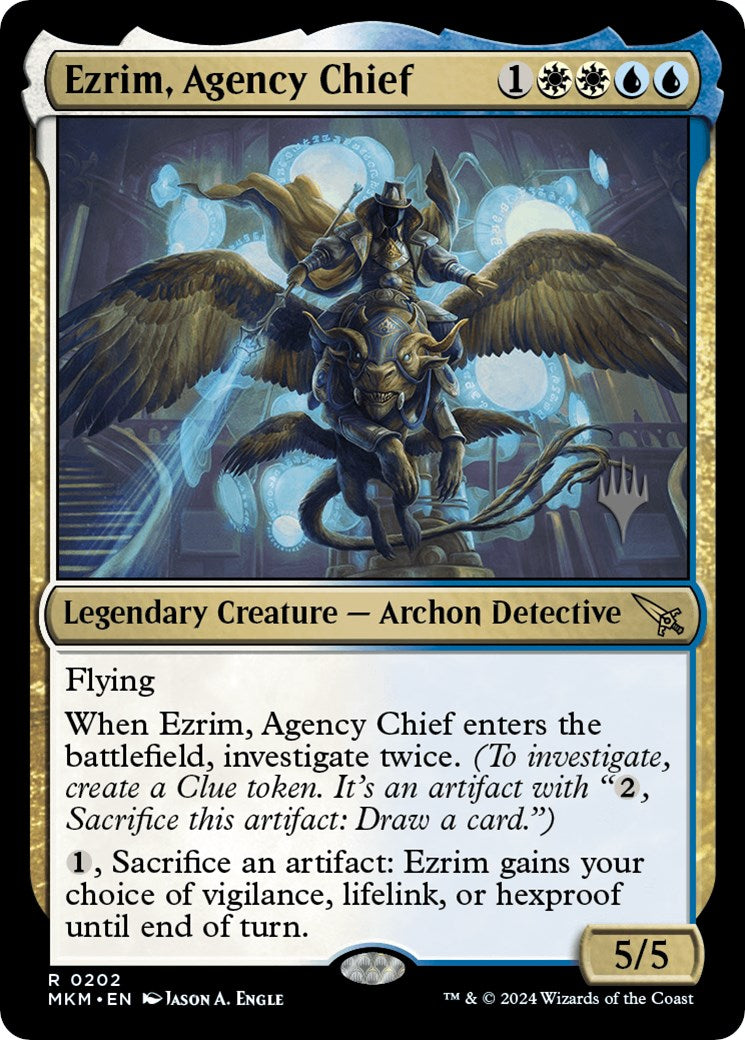 Ezrim, Agency Chief (Promo Pack) [Murders at Karlov Manor Promos] | L.A. Mood Comics and Games