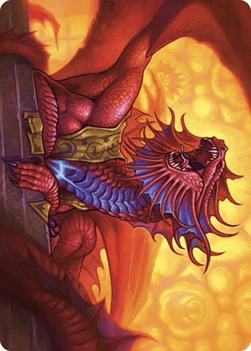 Niv-Mizzet, Guildpact Art Card (44/49) [Murders at Karlov Manor Art Series] | L.A. Mood Comics and Games