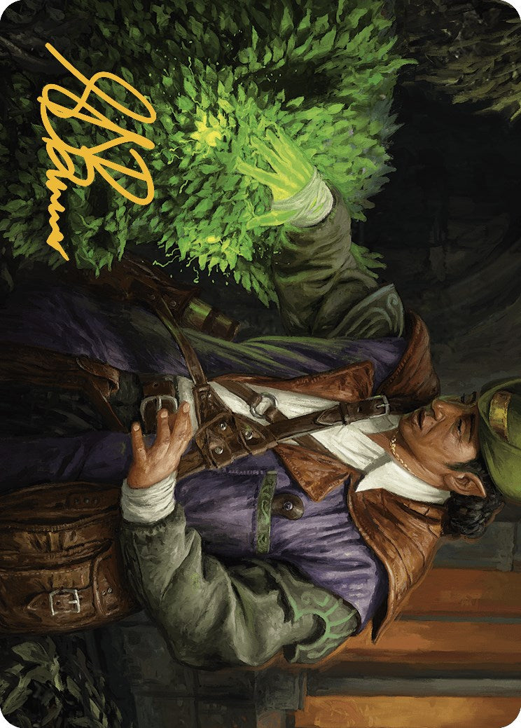 Hedge Whisperer Art Card (Gold-Stamped Signature) [Murders at Karlov Manor Art Series] | L.A. Mood Comics and Games