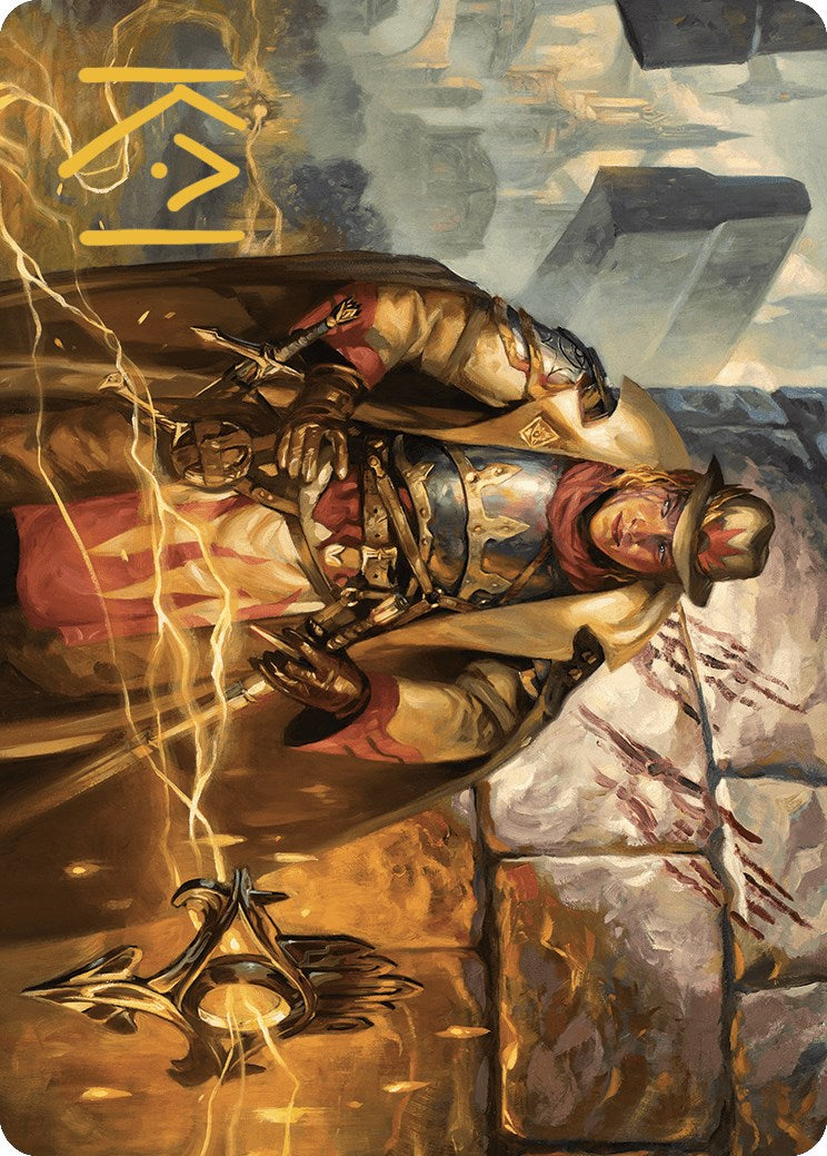 Tenth District Hero Art Card (Gold-Stamped Signature) [Murders at Karlov Manor Art Series] | L.A. Mood Comics and Games