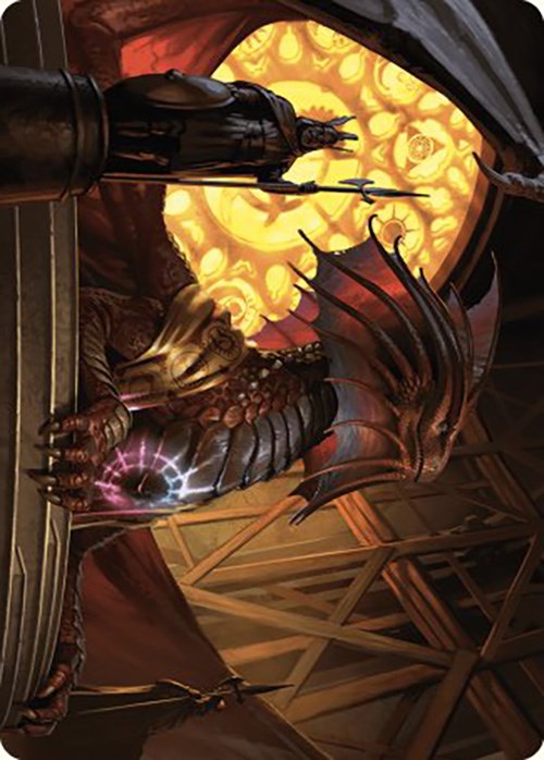 Niv-Mizzet, Guildpact Art Card (21/49) [Murders at Karlov Manor Art Series] | L.A. Mood Comics and Games